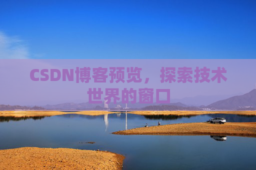 CSDN博客预览,探索技术世界的窗口